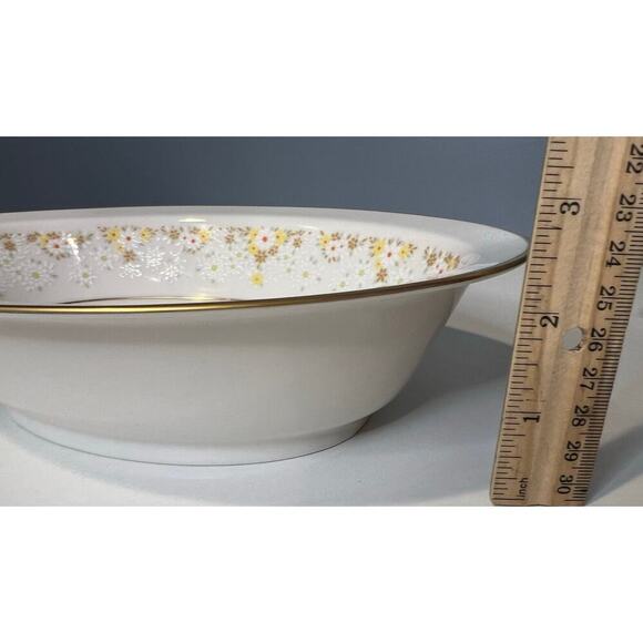 Vintage Noritake Fragrance Ivory China Oval Bowl - Picture 9 of 13